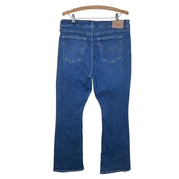 LEVI'S 725 High-Rise Bootcut Jeans in Did It Matter Wash - Size 34 - Picture 2 of 9